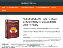 Tablet Screenshot of filerecovery.com